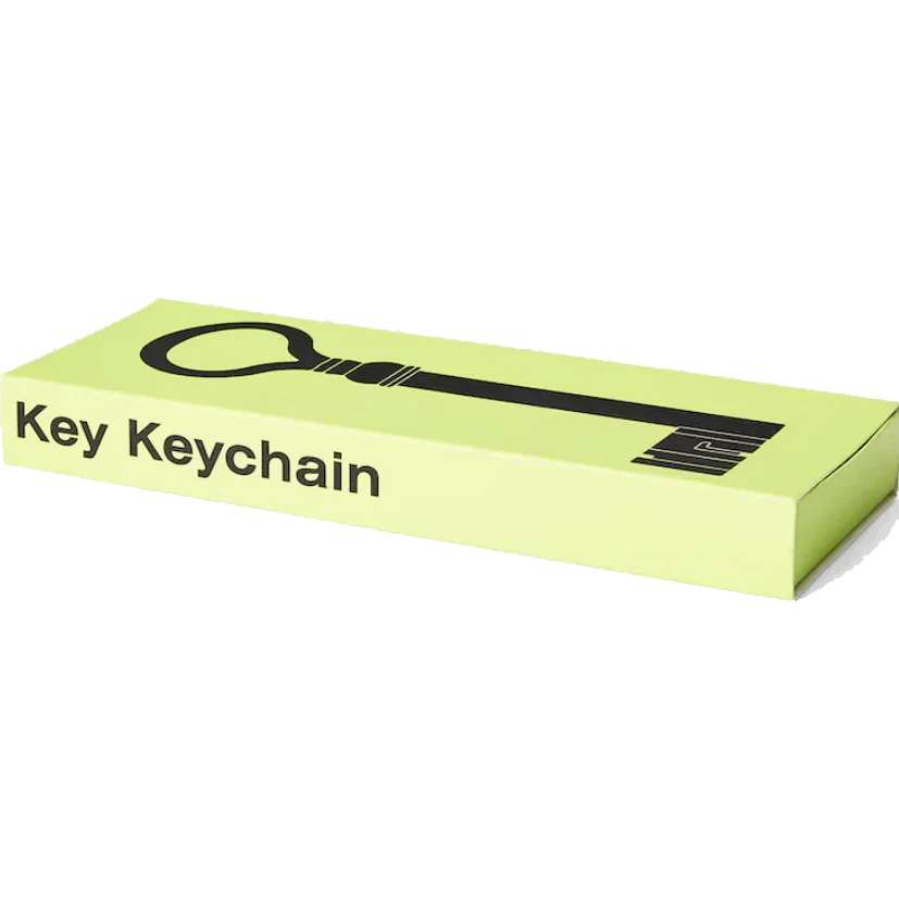 Reality Key Keychain - Chartreuse