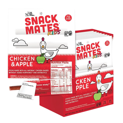 Snack Mates Chicken & Apple Sticks (8 Pack)