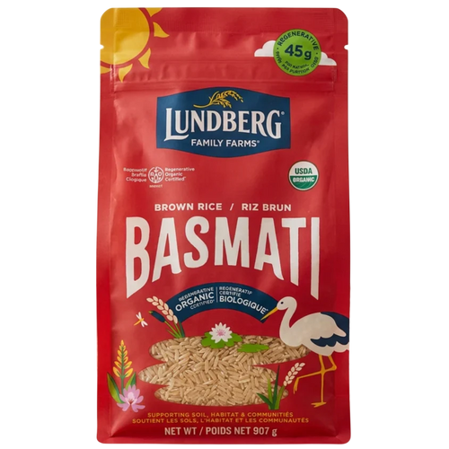 Organic California Brown Basmati Rice