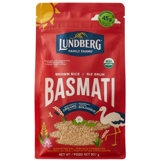 Organic California Brown Basmati Rice