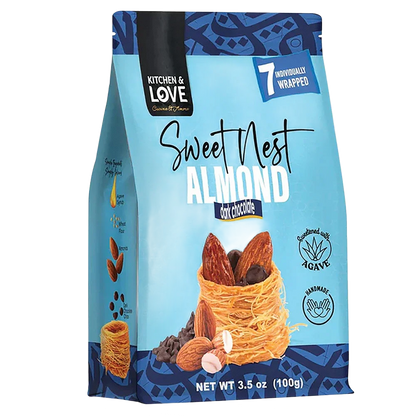 Almond Dark Chocolate Sweet Nests Bag