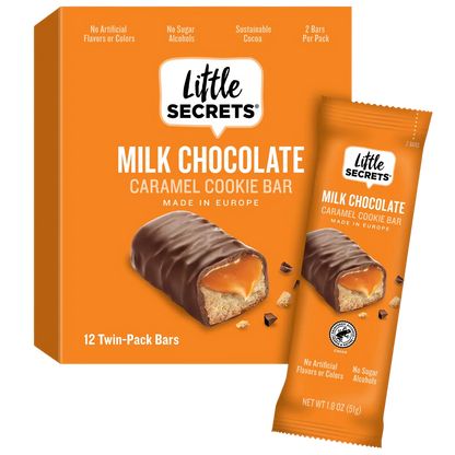 Milk Chocolate Caramel Cookie Bars (12 CT)
