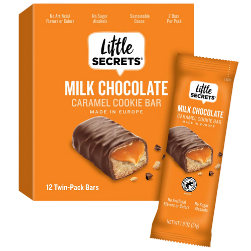 Milk Chocolate Caramel Cookie Bars (12 CT)