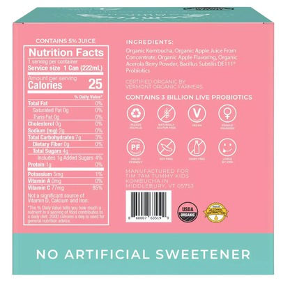 Apple Kids Kombucha (4 CT)