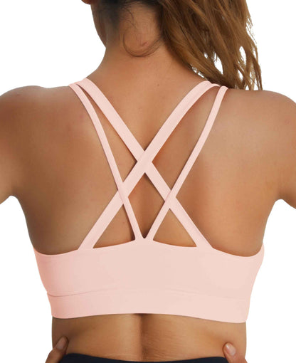 RUNNING GIRL® 2-in-1-strappy-criss-cross-versatile-bra-tank