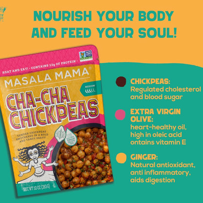 Ooh La La Lentils  & Cha Cha Chickpeas Heat And Eat (2 Pack)