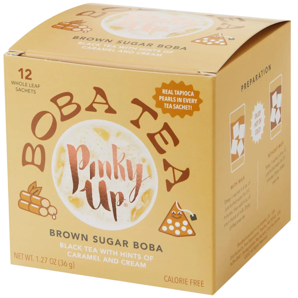 Brown Sugar Boba Tea