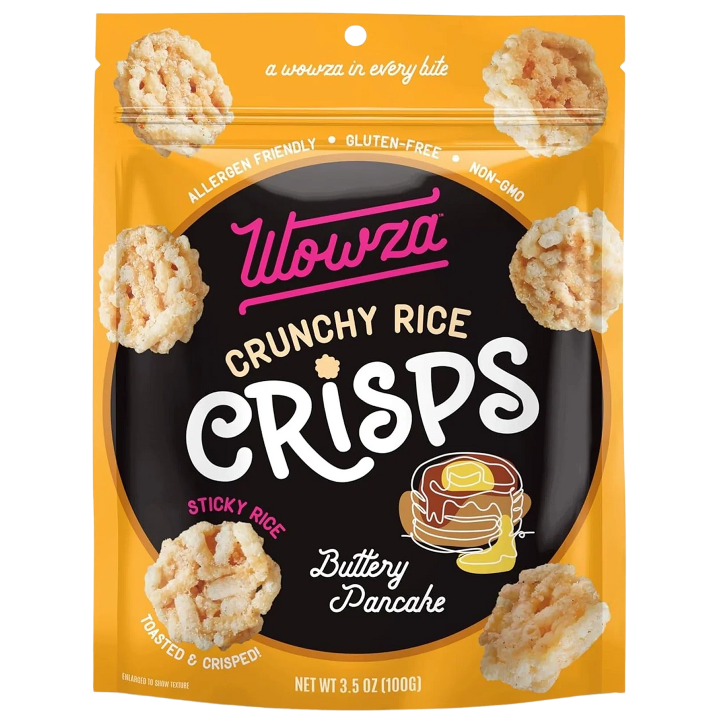 Buttery Pancake Crunchy Rice Crisps
