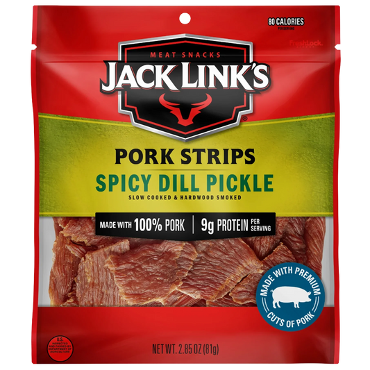 Spicy Dill Pickle Pork Strips