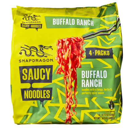 Saucy Instant Noodles - Buffalo Ranch (4 CT)