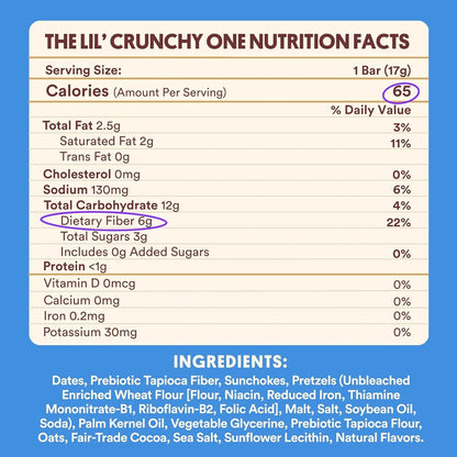Crunchy Lil Ones Candy Bars