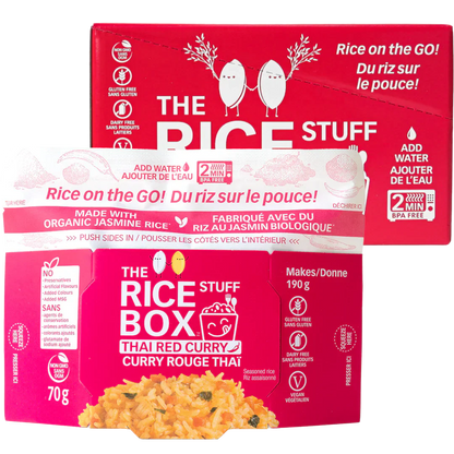 Instant Thai Red Curry Rice Box (6 Pack)