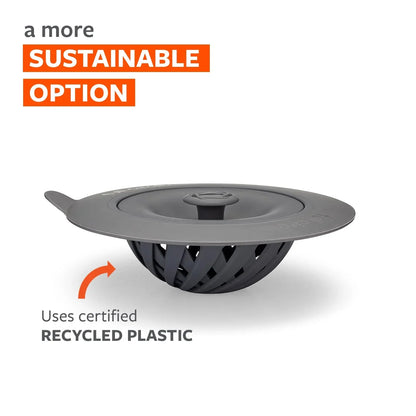 SINKSATIONAL Sink Strainer With Stopper - Gray