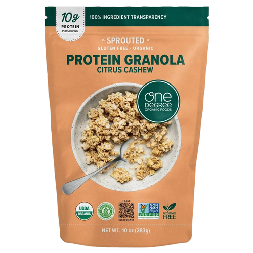 Organic Protein Citrus Cashew Granola