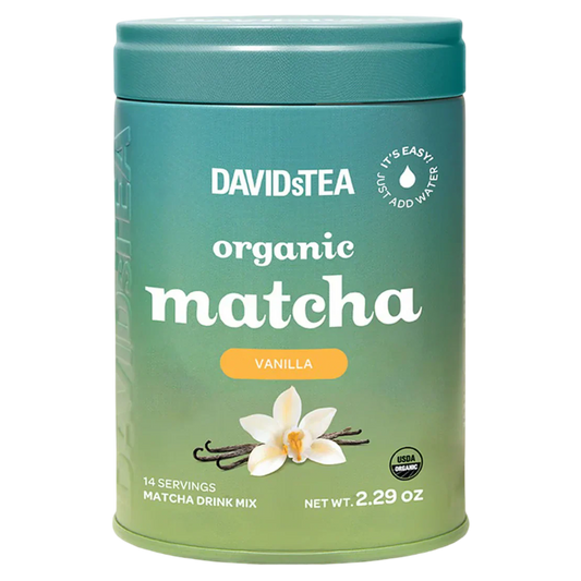Organic Vanilla Matcha Tea Tin