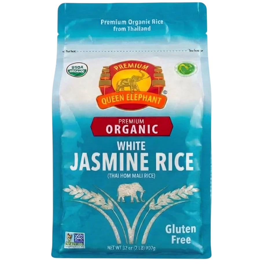 Premium Organic White Jasmine Rice