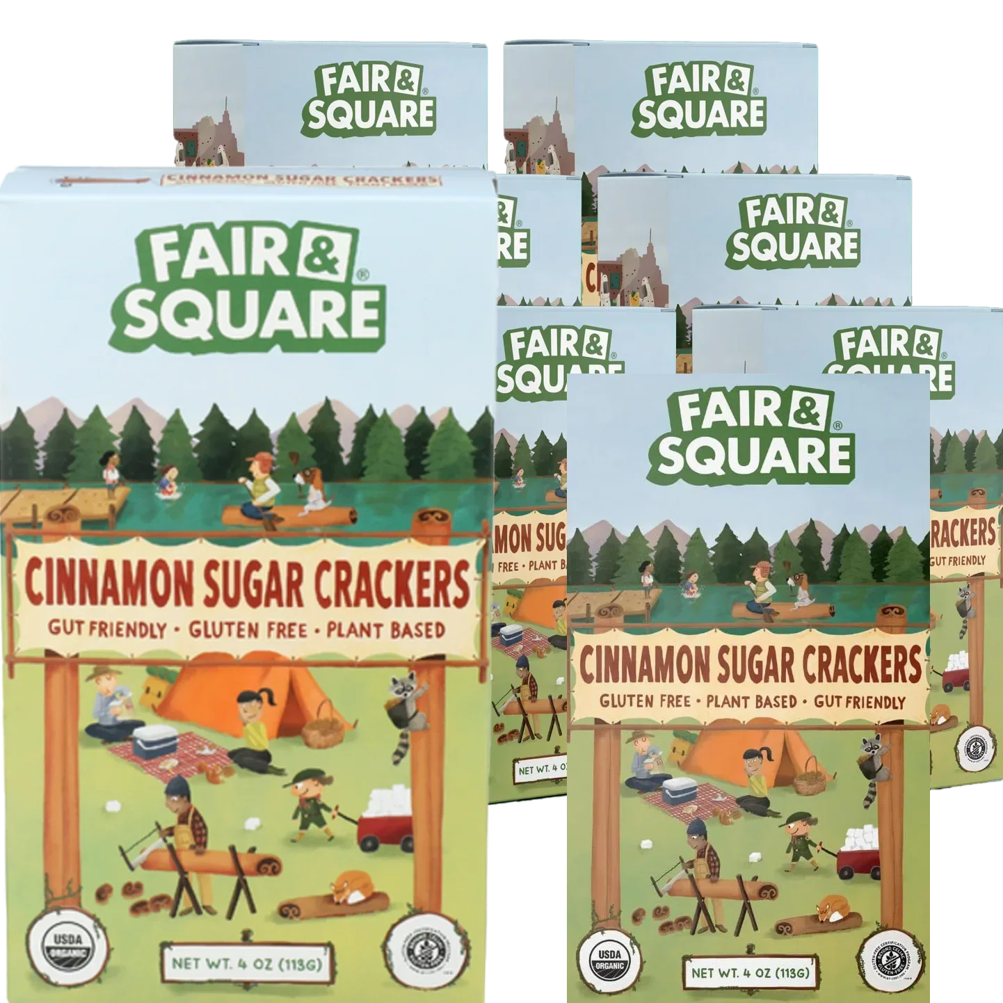 Cinnamon Sugar Crackers (8 Pack)