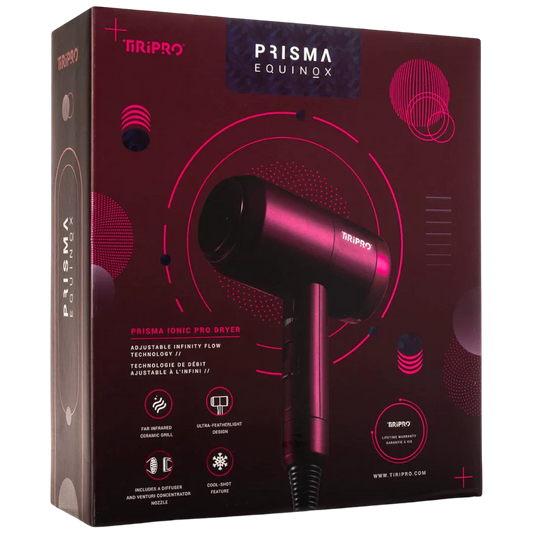 Prisma Pro Dryer with Adjustable Airflow Technology - Red