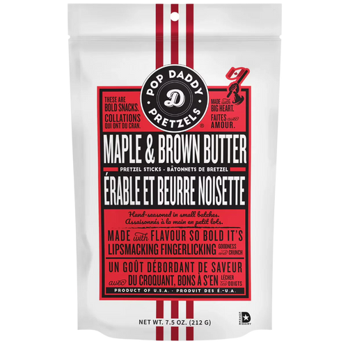 Maple Brown Butter Pretzels