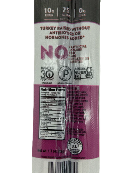 Spicy Turkey Snack Stick