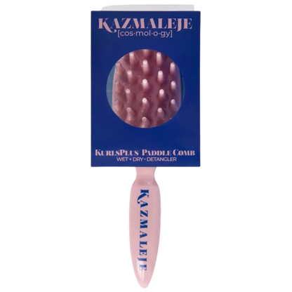 KurlsPlus Paddle Hair Comb - Pink