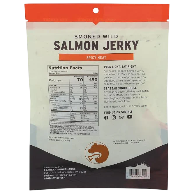 Spicy Heat Salmon Jerky