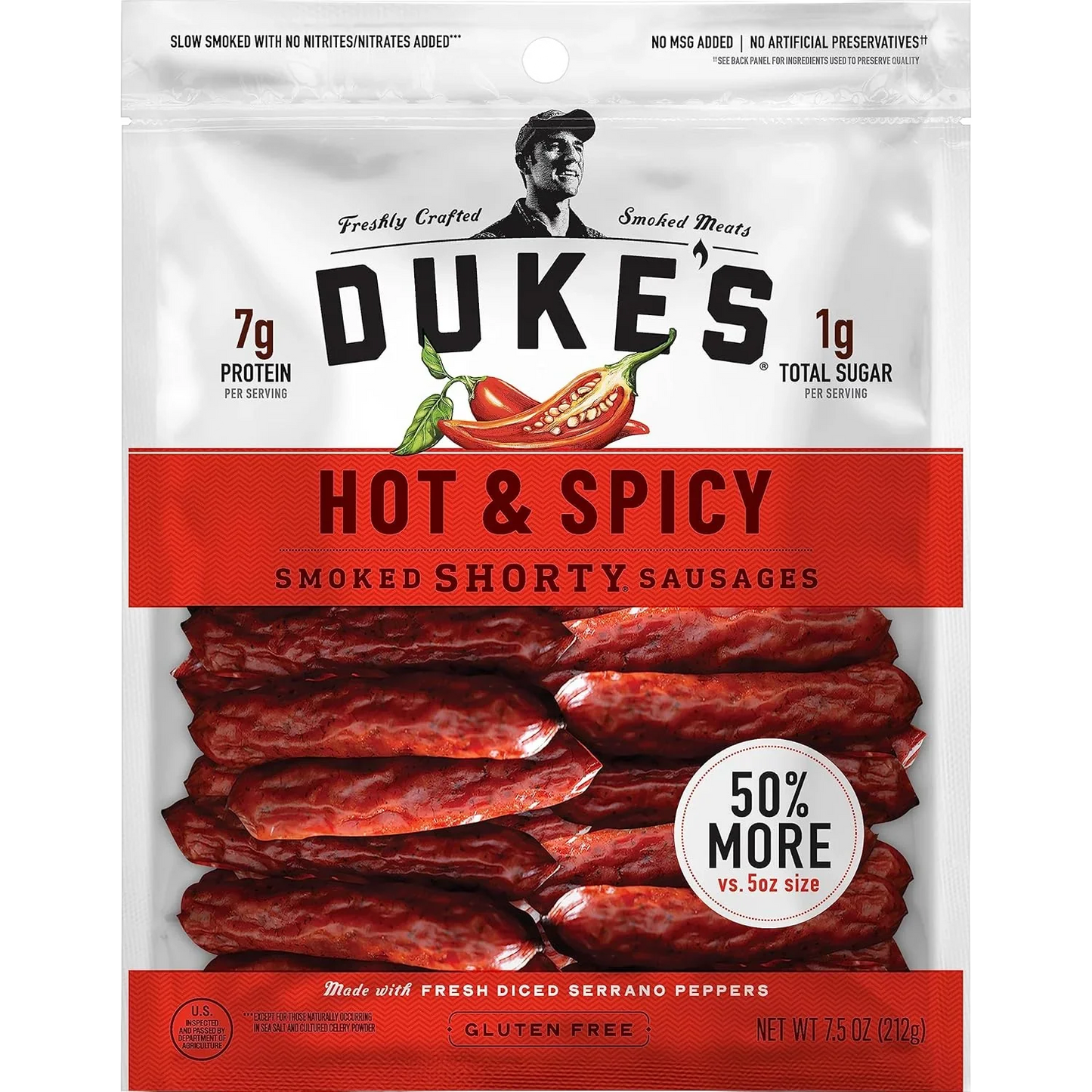 Hot & Spicy Smoked Sausage