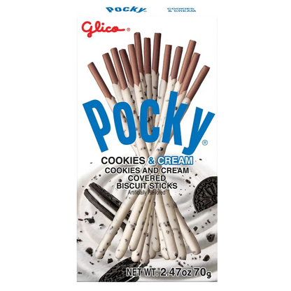 Pocky Cookies & Cream Biscuit Sticks (10 Pack)