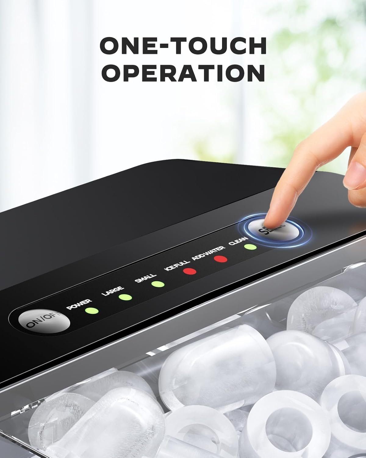 Countertop Bullet Ice Maker (22 Lbs)