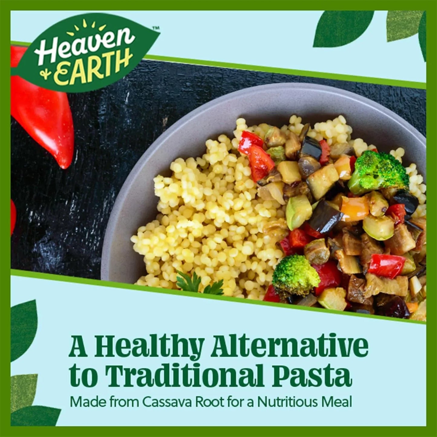Grain Free Cassava Pearled Couscous Pasta