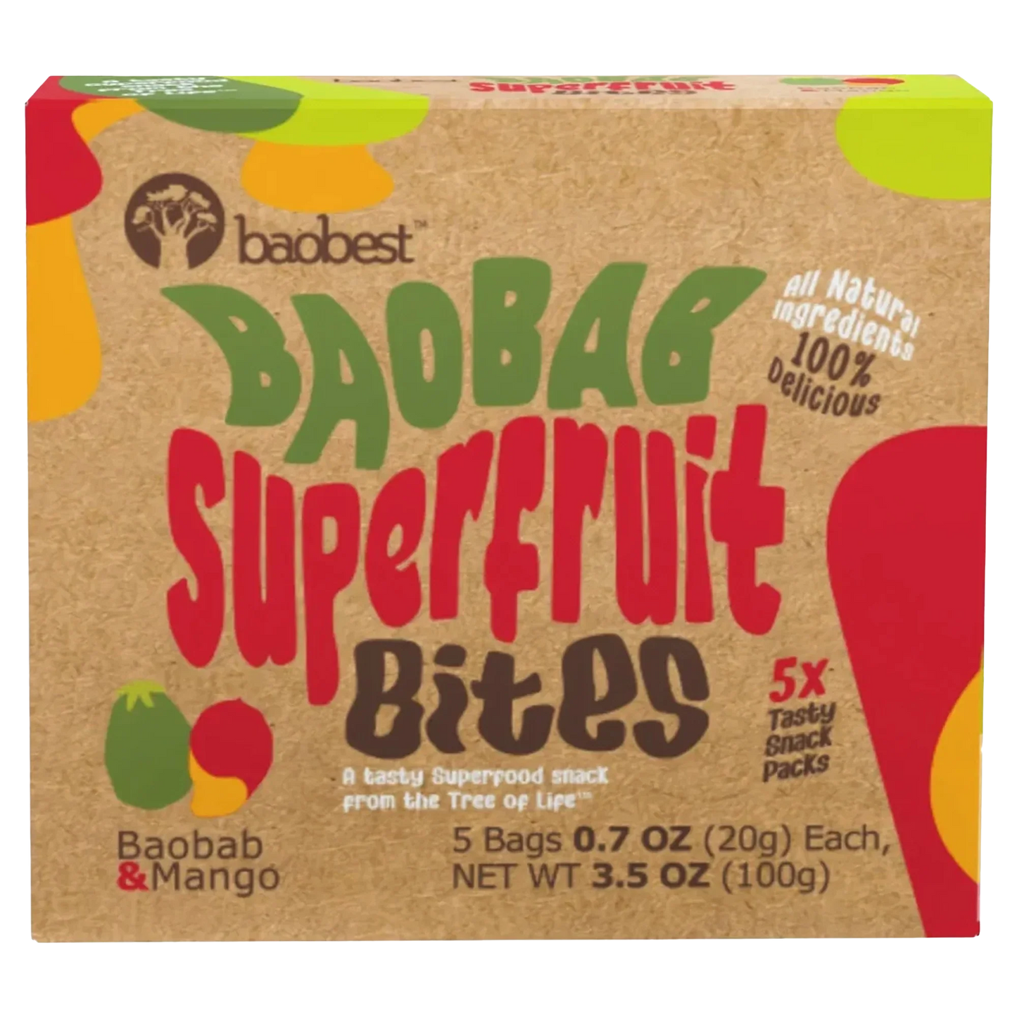 Superfruit Bites - Mango (5 CT)