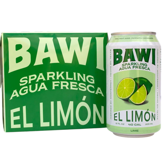 Sparkling Agua Fresca El Limon - Lime (4 Pack)