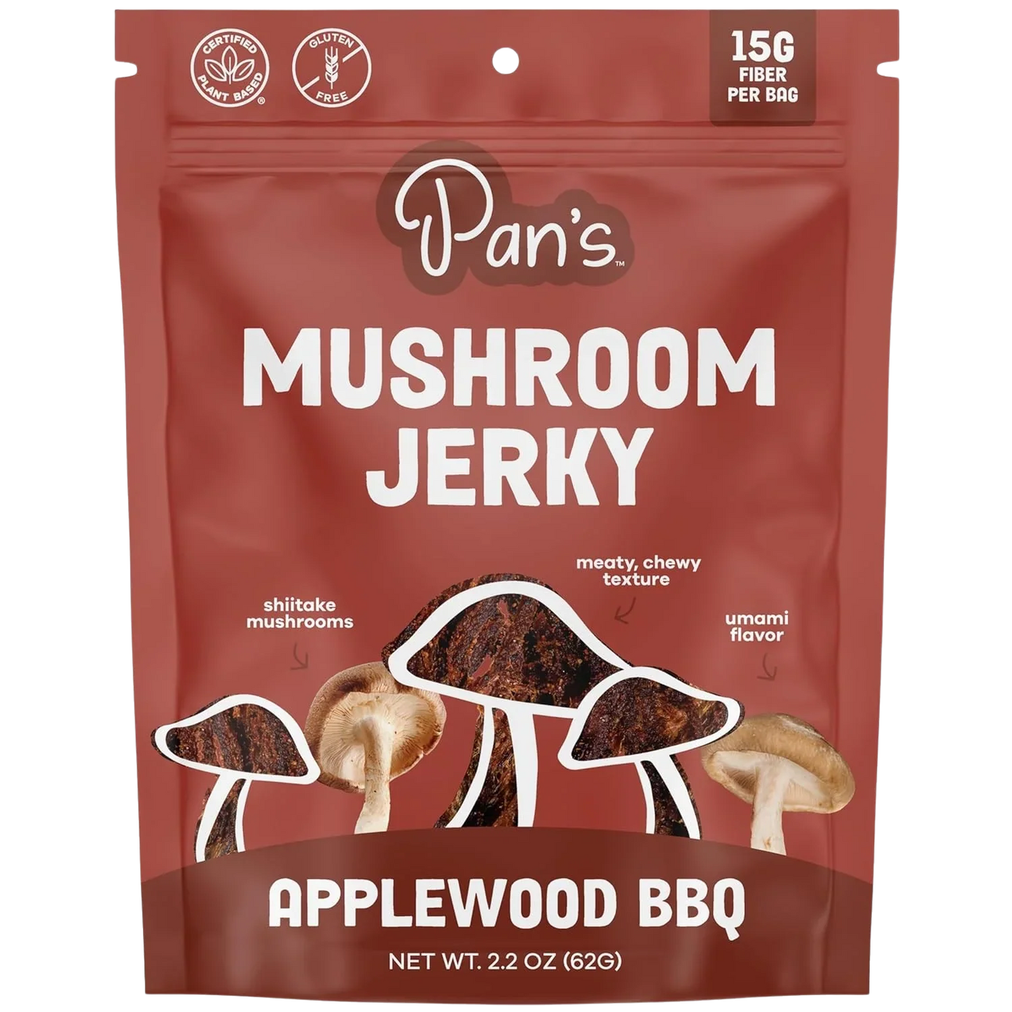Applewood BBQ Mushroom Jerky