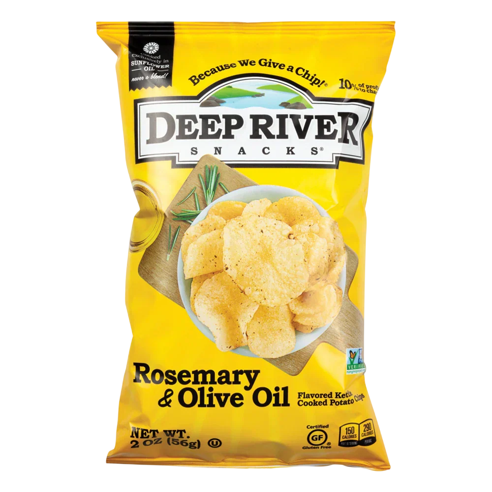 Rosemary And Olive Oil Kettle Cooked Potato Chips