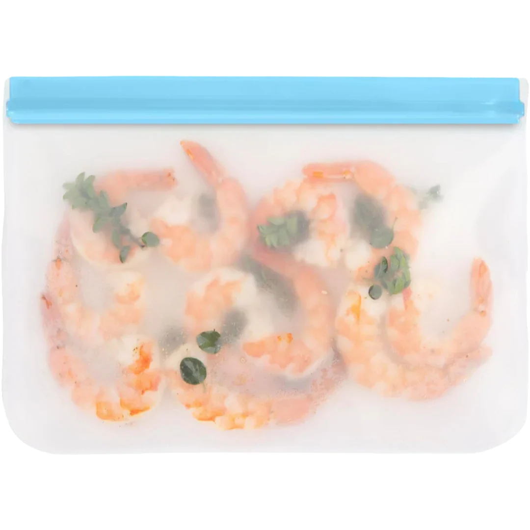 Reusable PEVA Food Bag - Assorted Sizes (6 CT)