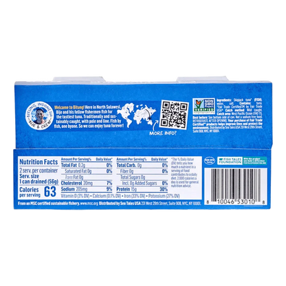 Solid Light Skipjack Wild Tuna In Water (2 Pack)