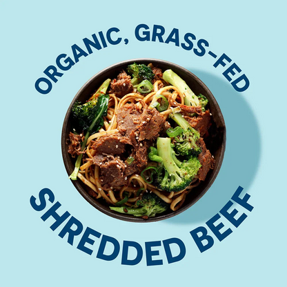 Organic Shredded Beef Single-Serve Pouch