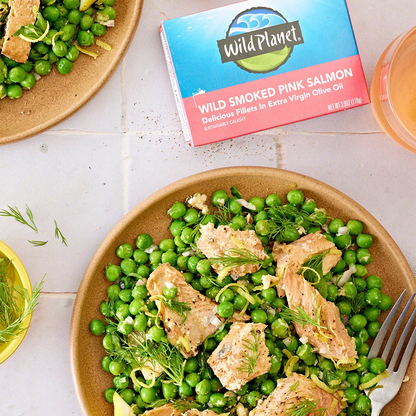 Wild Smoked Pink Salmon Fillets in Extra Virgin Olive Oil
