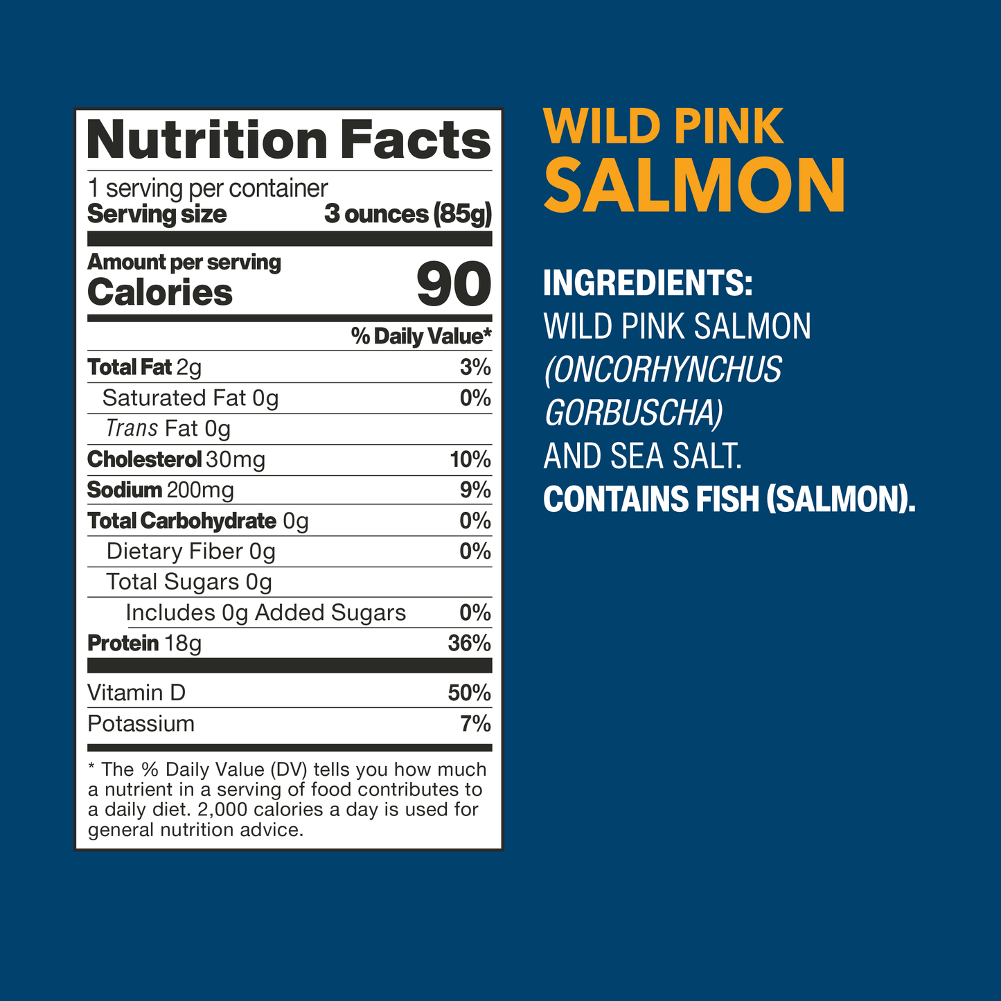 Wild Pink Salmon Single-Serve Pouch