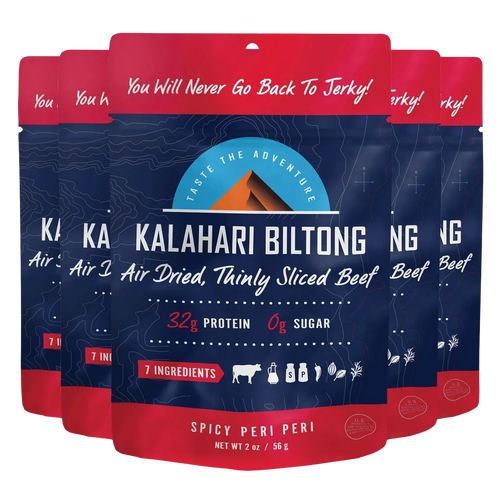 Biltong Spicy Peri Peri Flavor (8 Pack)