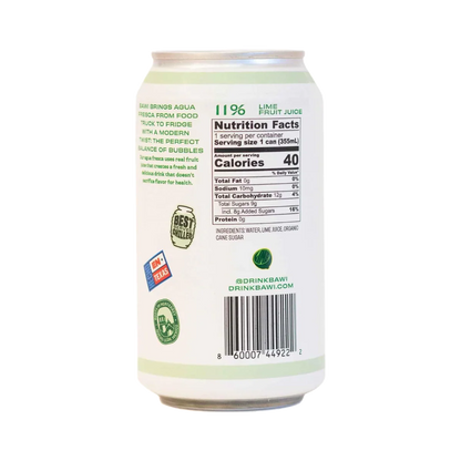 Sparkling Agua Fresca El Limon - Lime (4 Pack)
