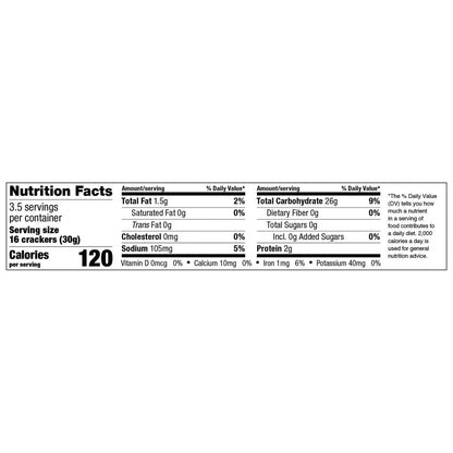 Gluten Free Brown Rice Thins