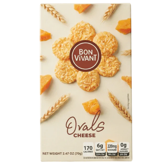 Ovals Cheese Crackers
