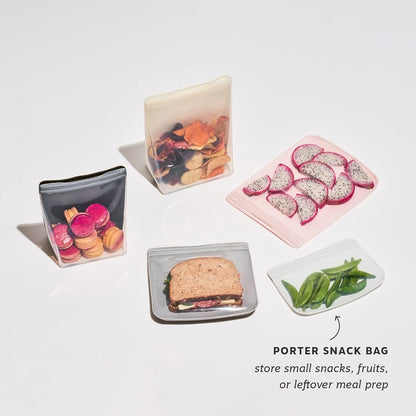 10oz Portable Silicone Bag - Cream