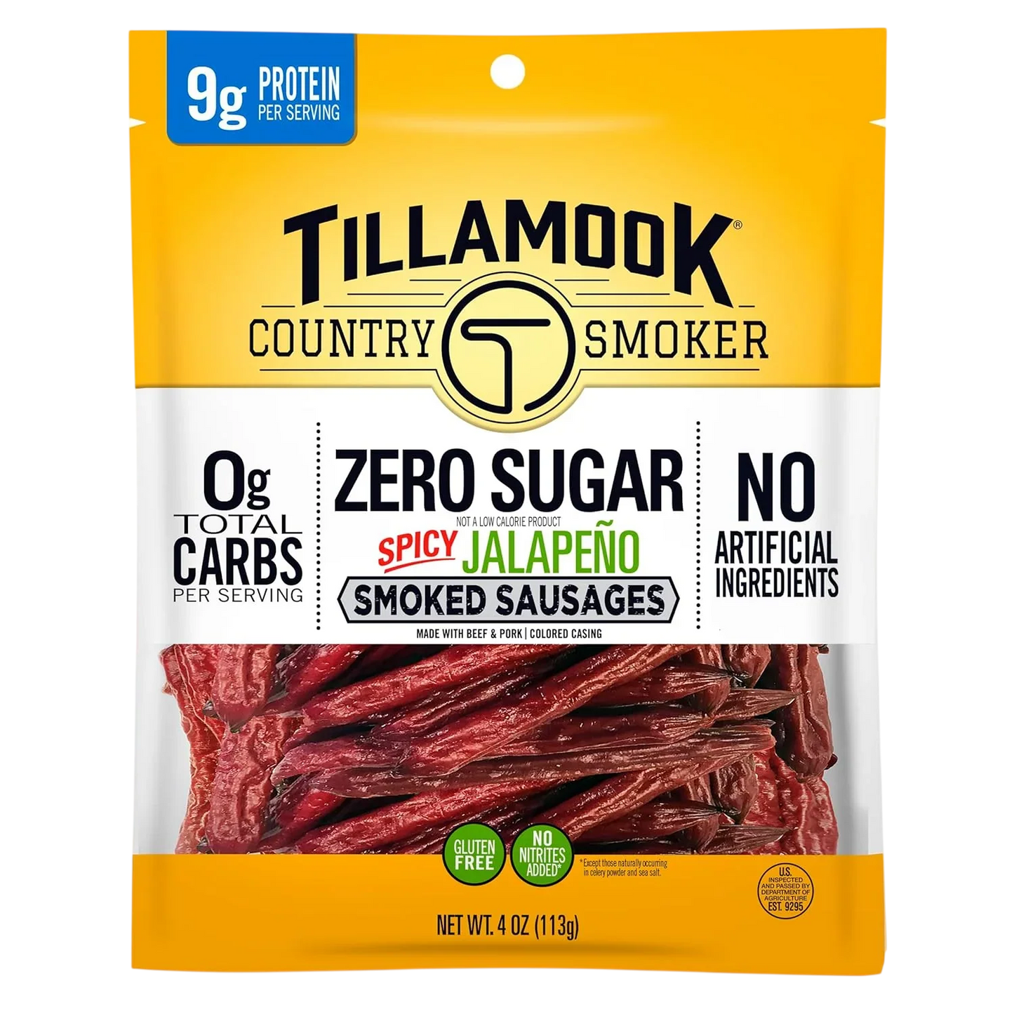 Zero Sugar Jalapeno Smoked Sausage