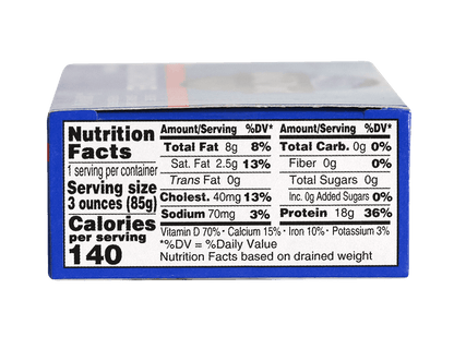 Wild Sardines In Water No Salt Added