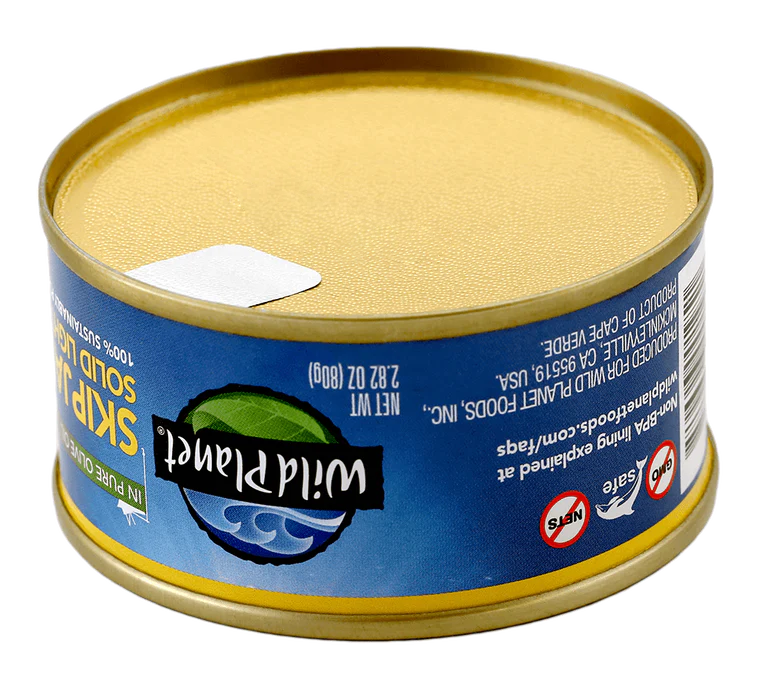 Skipjack Solid Light Wild Tuna in Pure Olive Oil