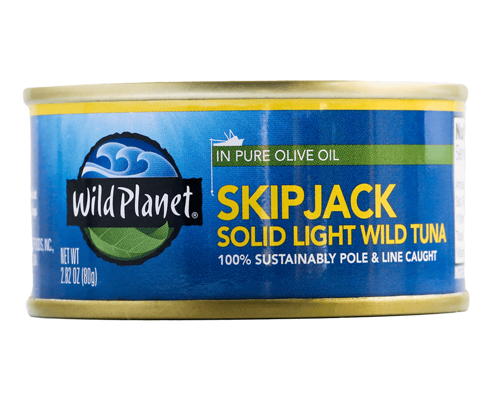 Skipjack Solid Light Wild Tuna in Pure Olive Oil