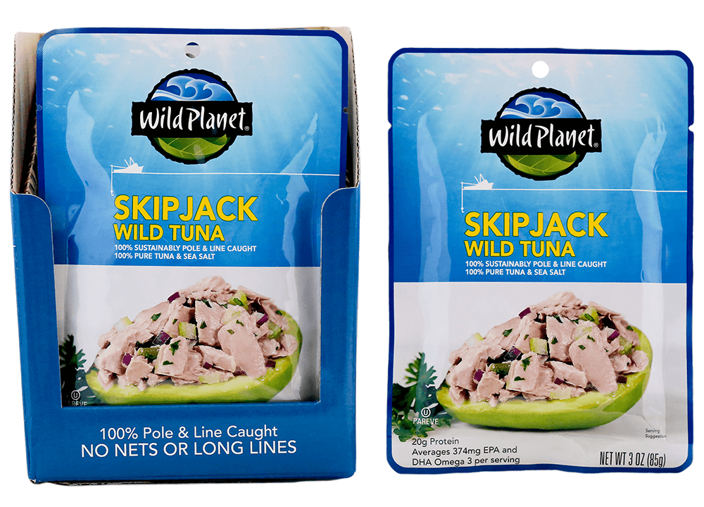 Skipjack Wild Tuna Single-Serve Pouch