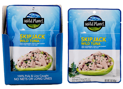 Skipjack Wild Tuna Single-Serve Pouch